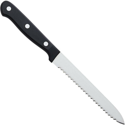 Wusthof Gourmet 5-Inch Serrated Utility Knife W-4107 - Fresh Stock Dated December 2025