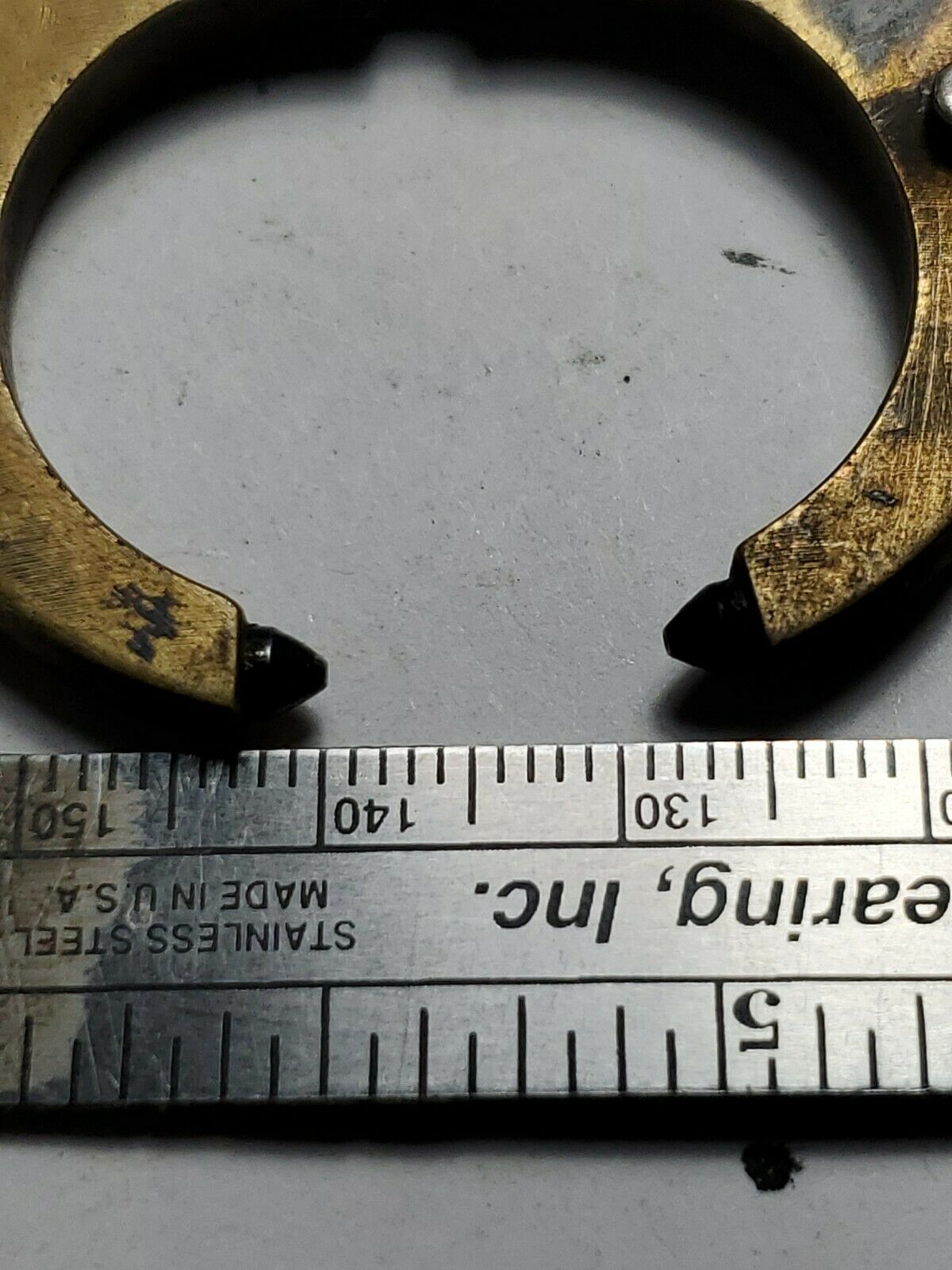 K&D Brass Balance Truing & Poising Caliper Watchmaker's PAT. SEPT. 8 1903 - Fresh Stock Dated February 2026