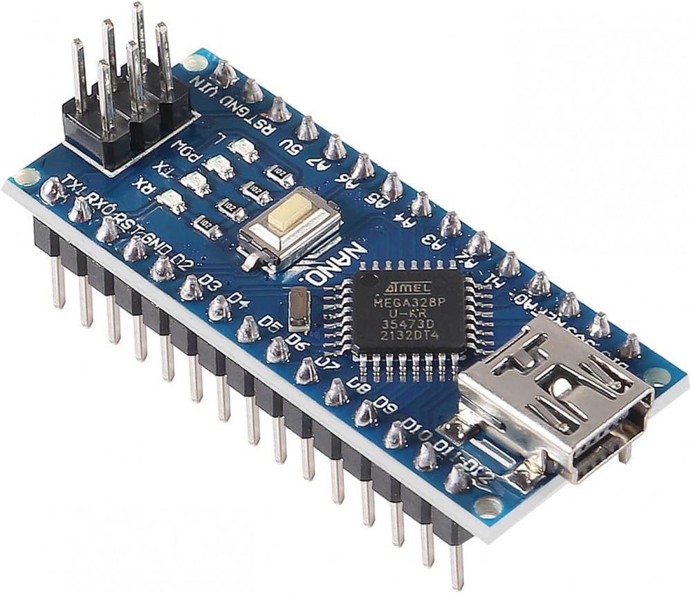 DWEII 2PCS for Nano V3.0 ATMEGA328P Module CH340C Chip 5V 16MHz Mini USB... - Fresh Stock Dated February 2026