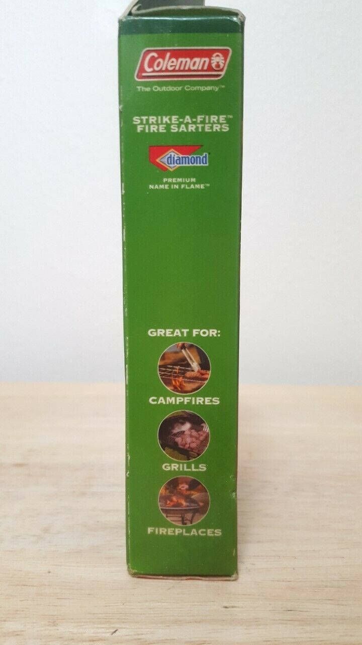 Coleman - Strike-a-Fire Strike Match/Fire - Grilling BBQ Camping - Fresh Stock Dated December 2025