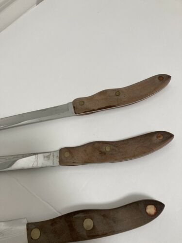 Lot CUTCO Knife Brown 22, 23, and 24 Vintage - Fresh Stock Dated December 2025