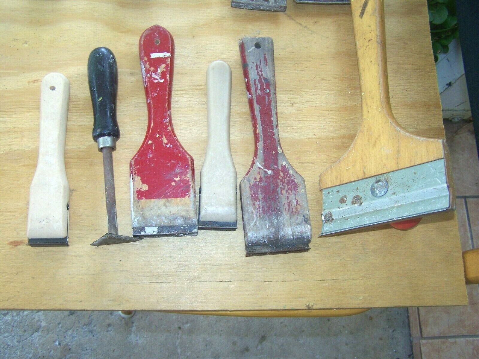 Vintage Paint Scrapers / Red Devil / Hyde & More - Fresh Stock Dated December 2025
