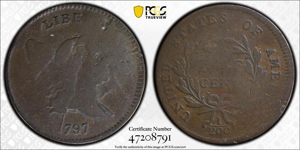 1797 Half Cent PCGS & CAC G-06; 1 Above 1; Smooth Planchet - Fresh Stock Dated February 2026