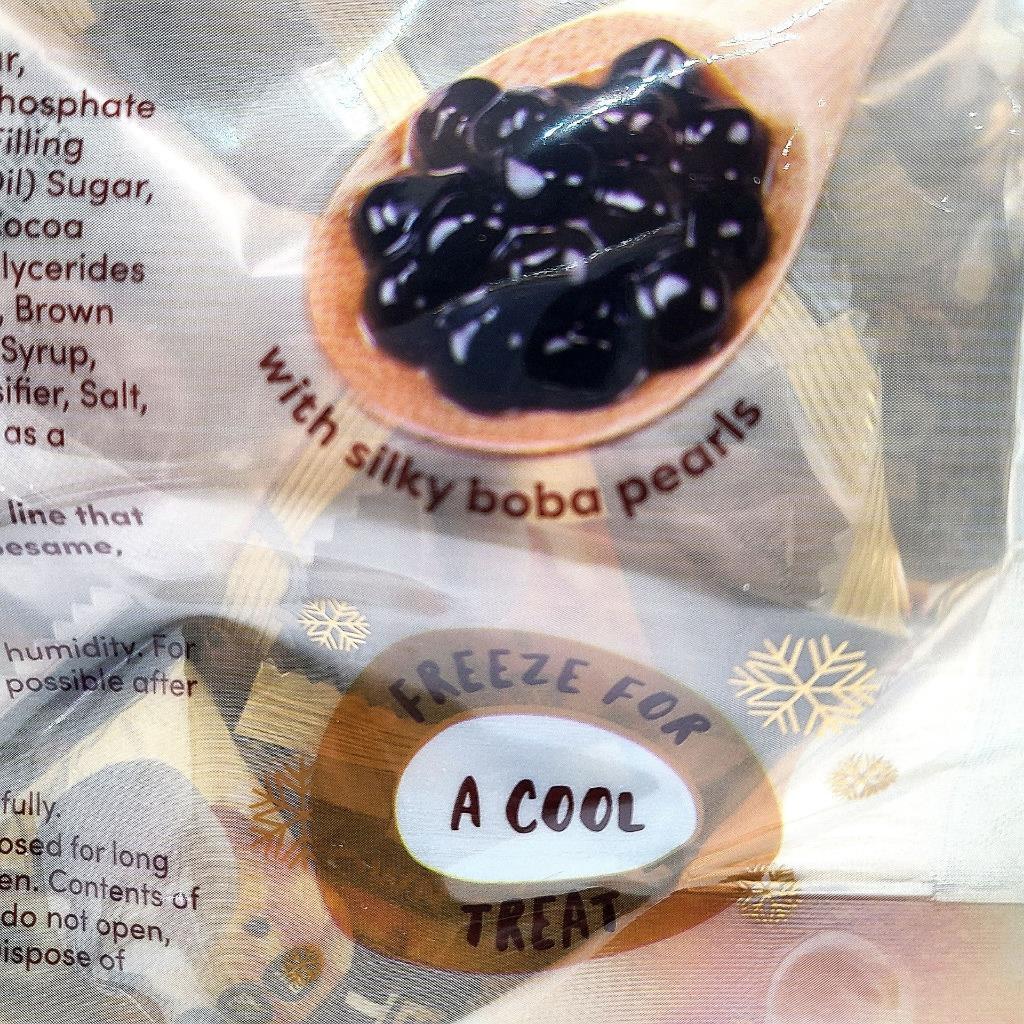 Tropical Fields Brown Sugar Boba Milk Tea Mochi Snack 60 Count 31.8 Oz. - Fresh Stock Dated February 2026