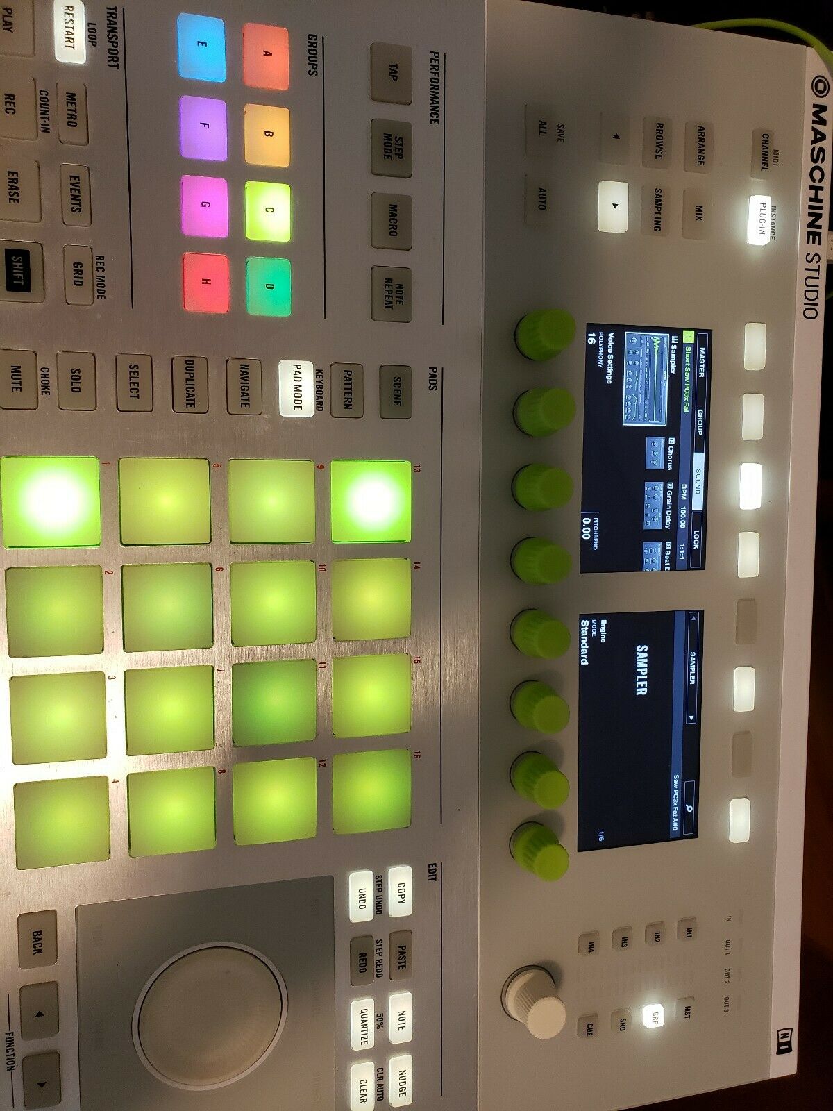 Maschine Studio With Unregistered Software - Fresh Stock Dated February 2026