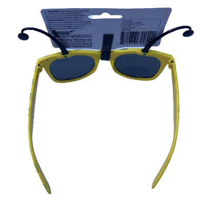 Funny BUMBLE BEE SUNGLASSES Bug Mask Child Black Yellow Stripe Antenna Insect - Fresh Stock Dated December 2025