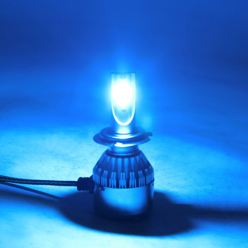 H7 LED Headlight Bulbs For Suzuki GSXR 1000 750 600 Hayabusa Hi Lo Beam Ice Blue - Fresh Stock Dated February 2026