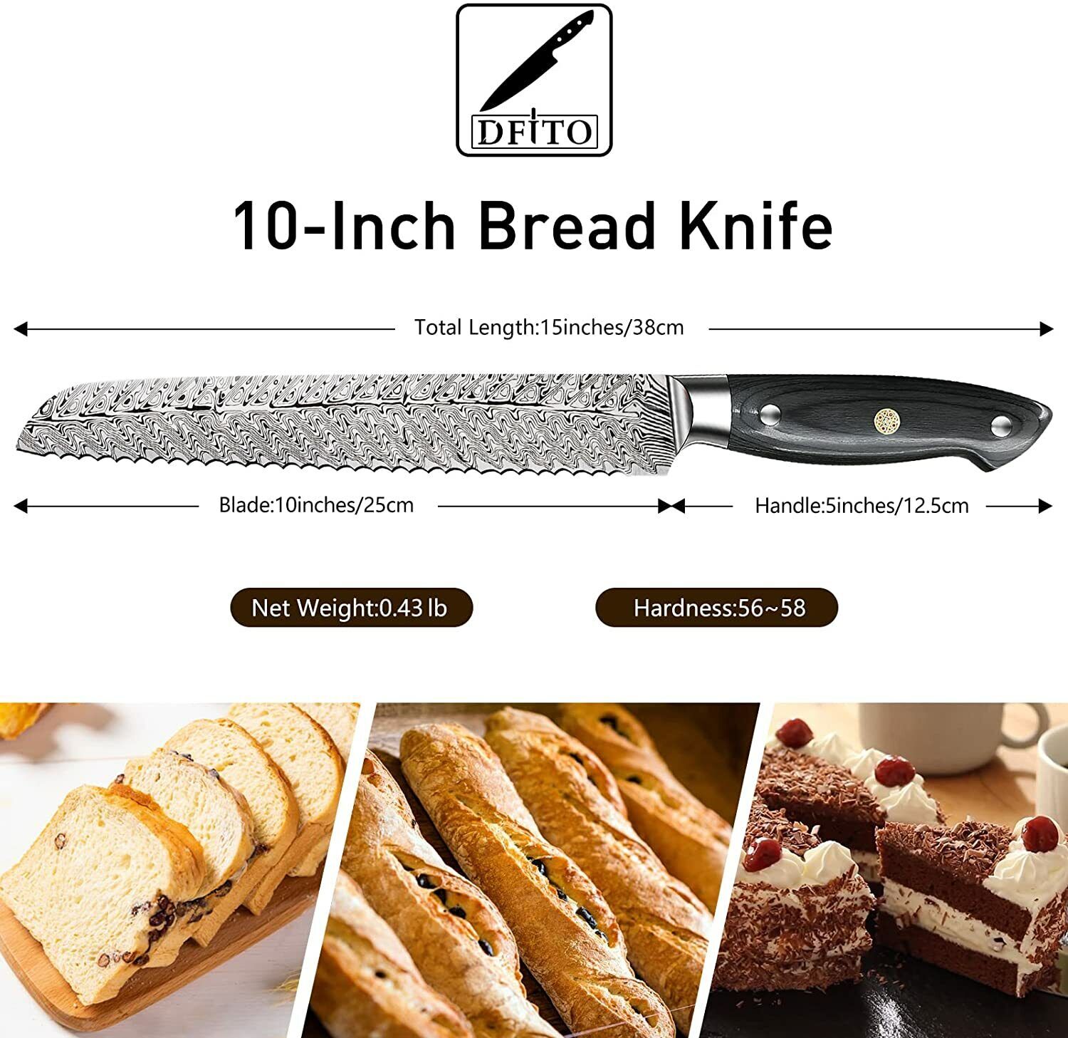 15Pcs Premium Kitchen Knife Block Set Germany Carbon Stainless Steel Chef Knives - Fresh Stock Dated February 2026