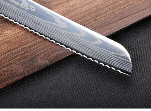 Kitchen Chef's Knife Sets 8, 3 or 2 German Steel Damascus Pattern - Fresh Stock Dated December 2025