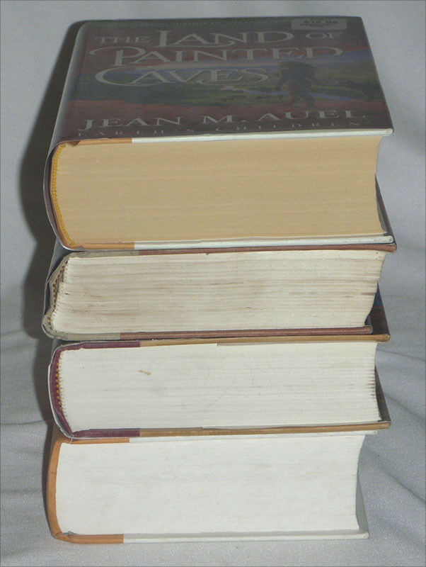 pick one - Jean M. Auel - EARTH'S CHILDREN - hard cover books - HC DJ firewood - Fresh Stock Dated December 2025