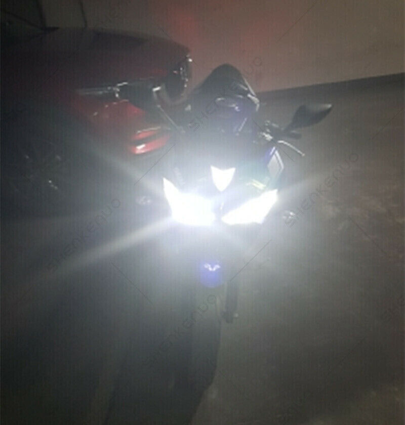 For Honda CBR600RR 2003-2017 - 2X H7 Combo LED Headlights Bulbs 6000K White YTB - Fresh Stock Dated February 2026