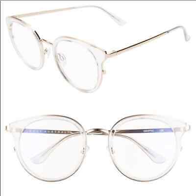 QUAY Australia Cryptic blue light clear glasses - Fresh Stock Dated February 2026
