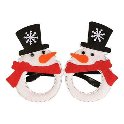 Christmas Glasses Snowman Santa Claus Design Gifts for Family Friend or Kids - Fresh Stock Dated February 2026