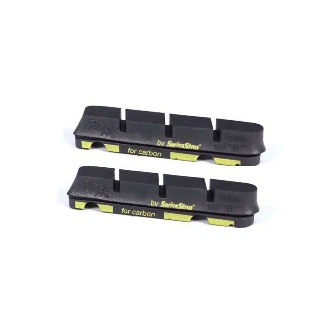 SwissStop Flash Pro Black Prince Carbon Rim Brake Pads Shimano Sram  2pcs (L+R) - Fresh Stock Dated February 2026