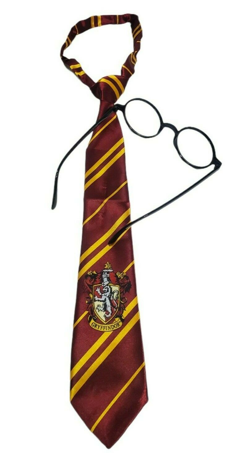 Harry Potter Character Kit (Griffindor Necktie & Eyeglasses) NIB - Fresh Stock Dated December 2025