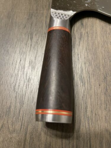 Serbian Handmade Forged Butcher Chef Knife Chopping Cleaver Kitchen Knife - Fresh Stock Dated December 2025