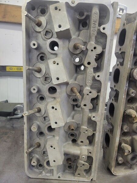 Boss 429 heads Gapp & Roush early Hi-Port pro stock heads VERY RARE - Fresh Stock Dated February 2026