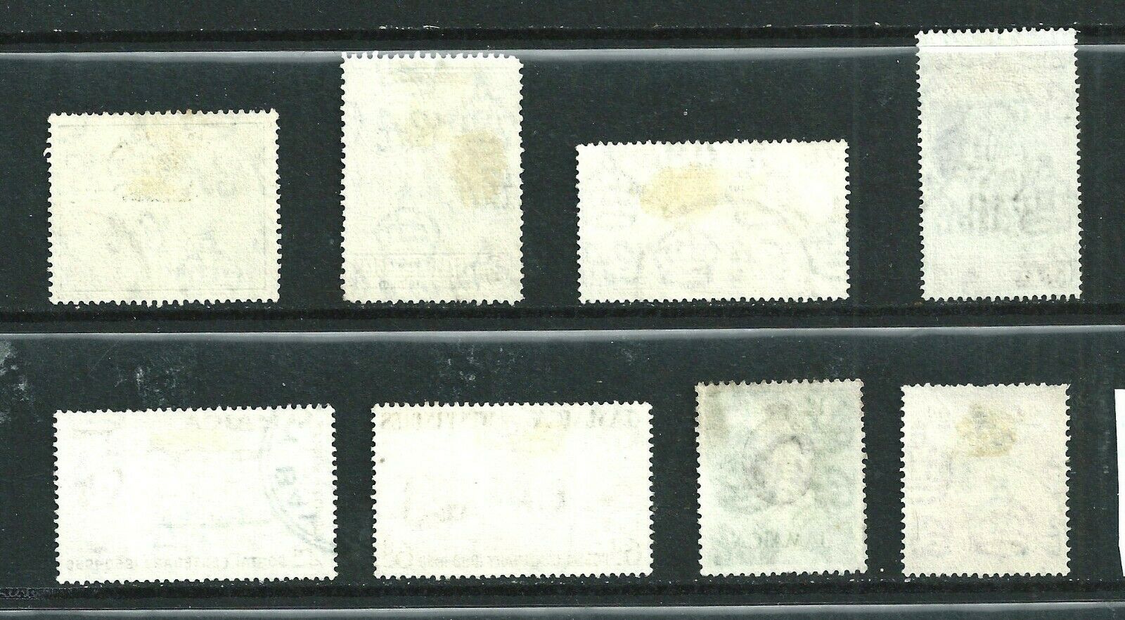 Jamaica (British Coloniy) - 8 used stamps 1945-1960 - Fresh Stock Dated February 2026