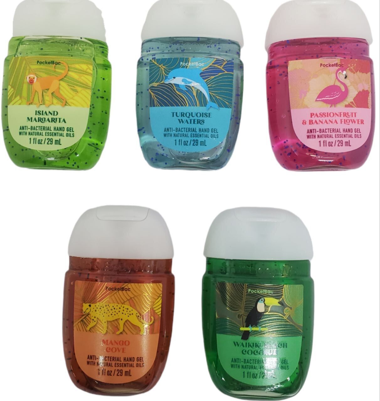 Bath & Body Works Set of 5 PocketBac , 1oz each, Choose Your Set , New - Fresh Stock Dated February 2026