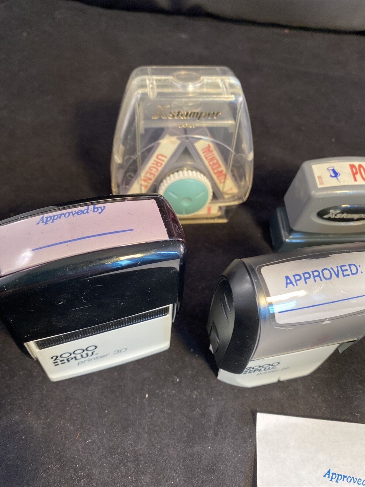 X Stamper Spin -N Stamp Universal MaxLight 2000 Plus Self Inking Stamps Various - Fresh Stock Dated February 2026