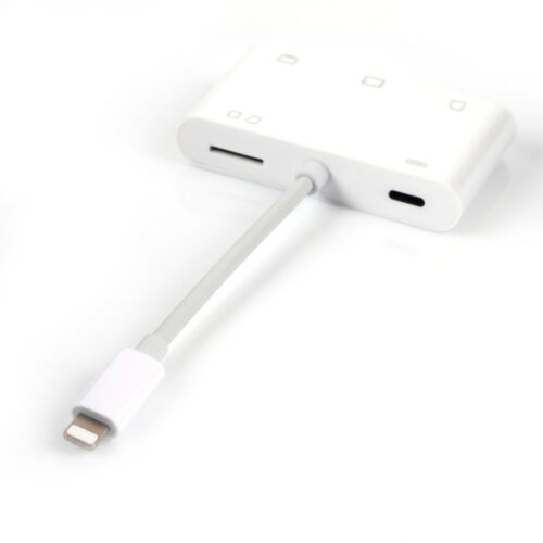 5in1 Camera SD CF TF XD M2 Card Reader Adapter Cable for iPhoneXS iPad Pro iOS12 - Fresh Stock Dated December 2025