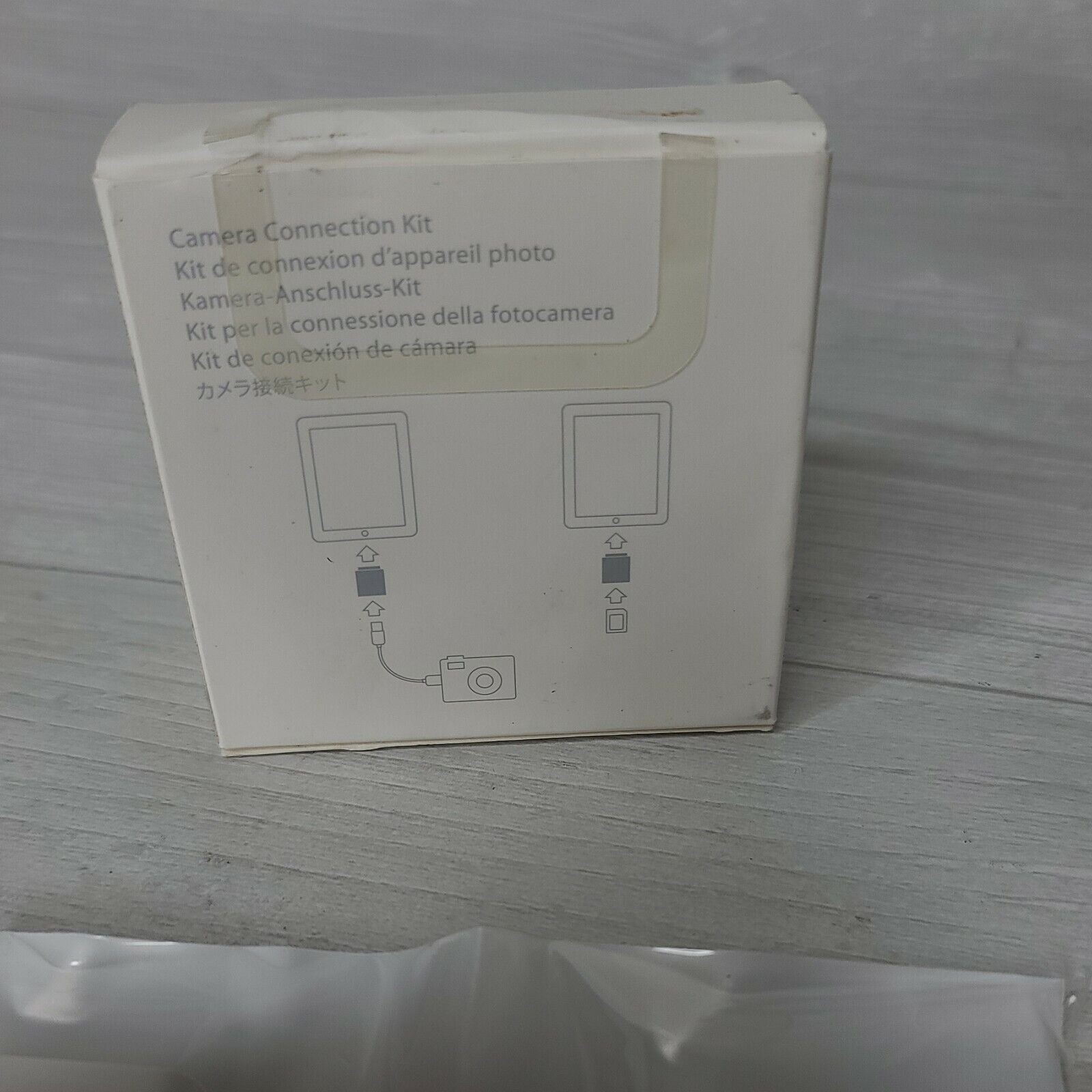 Original Apple iPad Camera Connection Kit (30-Pin),MC531ZM/A ,A1358, A1362 (NOB) - Fresh Stock Dated February 2026