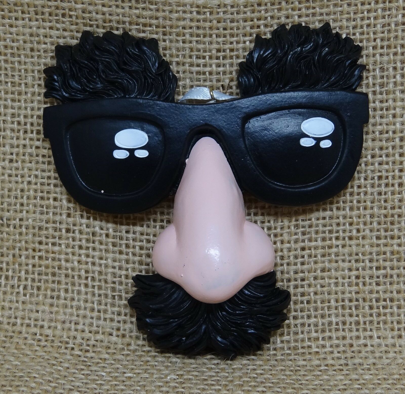 Groucho Marx  Eye Brows, Eye Glasses, Nose, Mustache Christmas Ornaments - Fresh Stock Dated February 2026