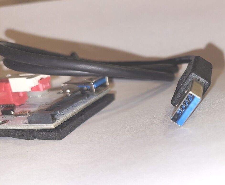 6 Pk - CFIKTE VER 008S PCI-E Express Cable 1X TO 16X Graphics Extension - Fresh Stock Dated February 2026