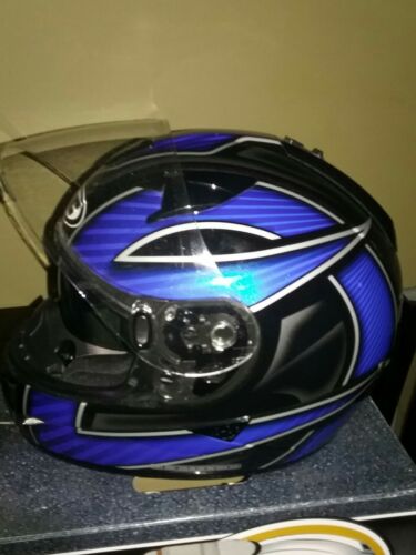 HJC Motorcycle helmet IS-16 Ramper mc-2 Black and Blue - Fresh Stock Dated February 2026