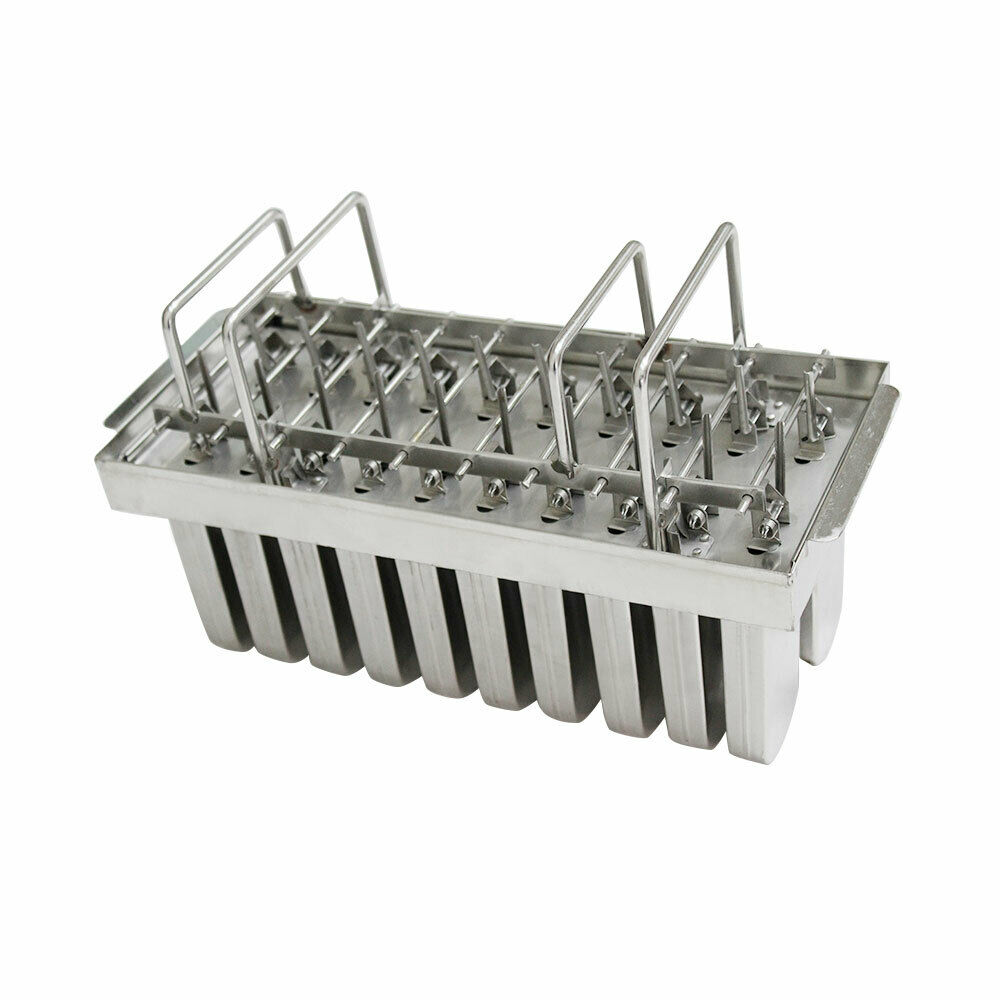 20pcs Stainless Steel Molds Mold Ice Pop Lolly Popsicle Ice Cream Stick Holder - Fresh Stock Dated February 2026