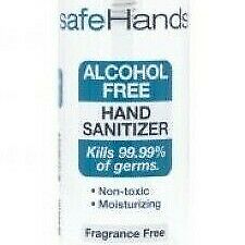 Alcohol Free Spray Hand Sanitizer Spray 8oz Unscented Moisturizing Kills 99.99% - Fresh Stock Dated February 2026
