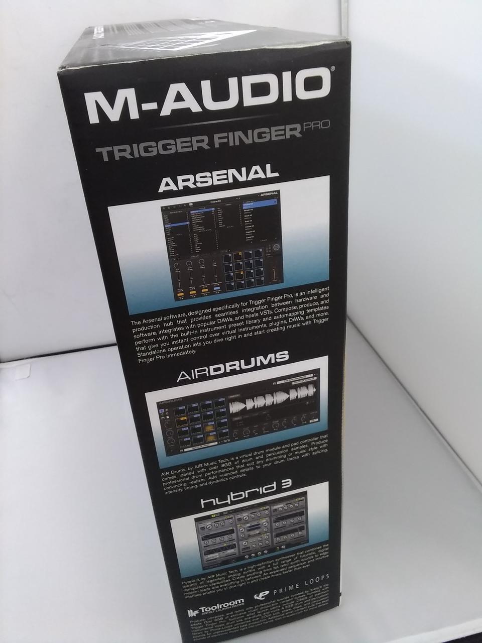 M-Audio Trigger Finger Pro MIDI physical / USB Controller with Step Sequencer - Fresh Stock Dated February 2026