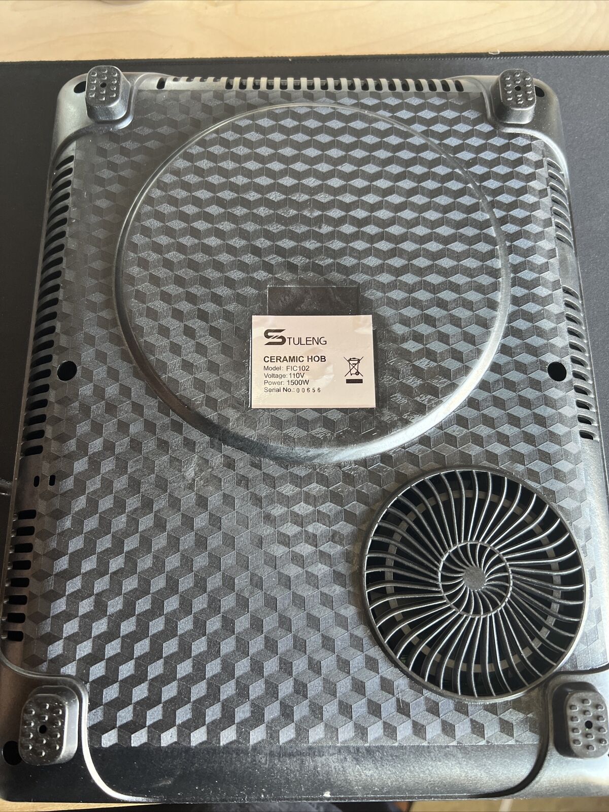 STULENG Electric Stove Portable 1300W Infrared Single Burner Sensor Touch Con... - Fresh Stock Dated February 2026