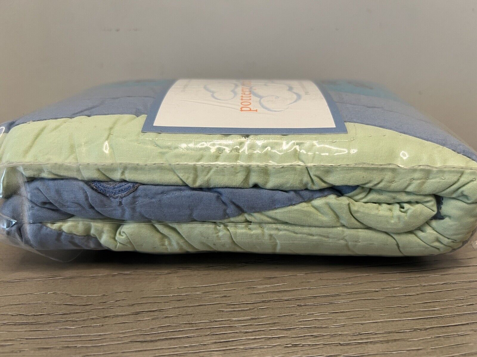 Pottery Barn Kids SEAHORSE QUILT Pillow Cover Sham Coastal Ocean Theme Blue - Fresh Stock Dated February 2026