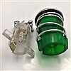 Neutral Light Bulb Holder, Green -BMW R Airhead /5's,63121353487/ BulbHolder487G - Fresh Stock Dated February 2026