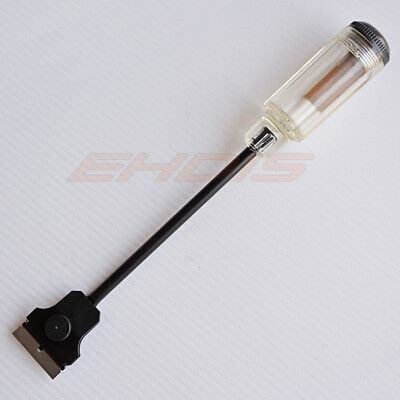 Car Sticker Paint Long Reach Scraper Remover Handle & Razor Blade for Cleaning - Fresh Stock Dated February 2026