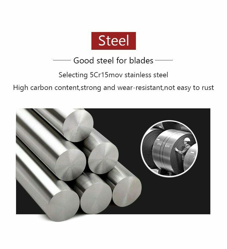 Butcher Cleaver Forged Steel Knife Serbian Chef Knife Kitchen Chopping Knife - Fresh Stock Dated December 2025