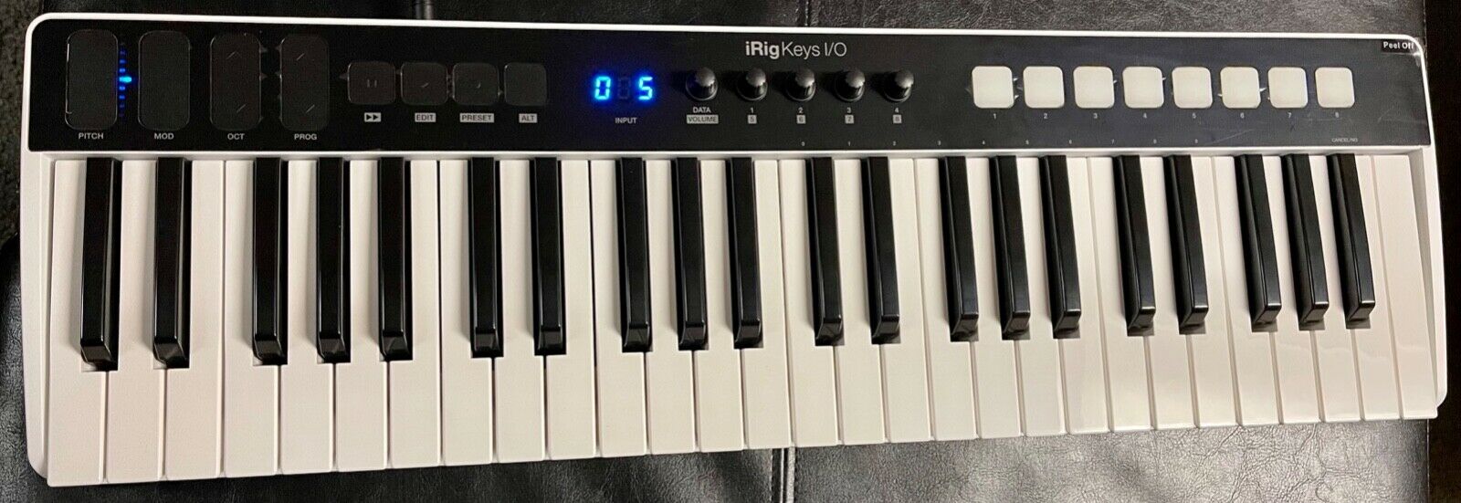 IKMultimedia iRig Keys I/O 49, Keyboard USB for use w/Computer, iPhone or iPad - Fresh Stock Dated February 2026