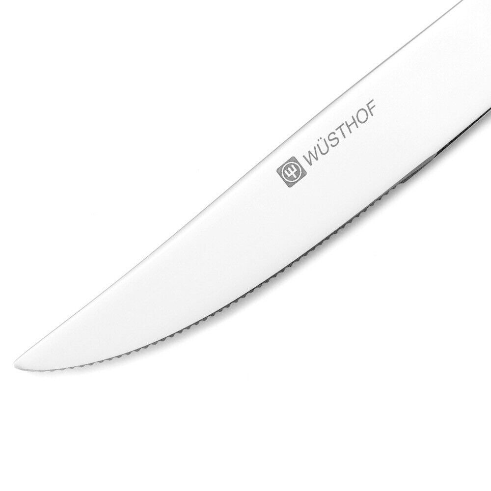 Wusthof  8 Piece Steak Knife Set 9468 Brown Case and 9468-4 Black Case - Fresh Stock Dated February 2026