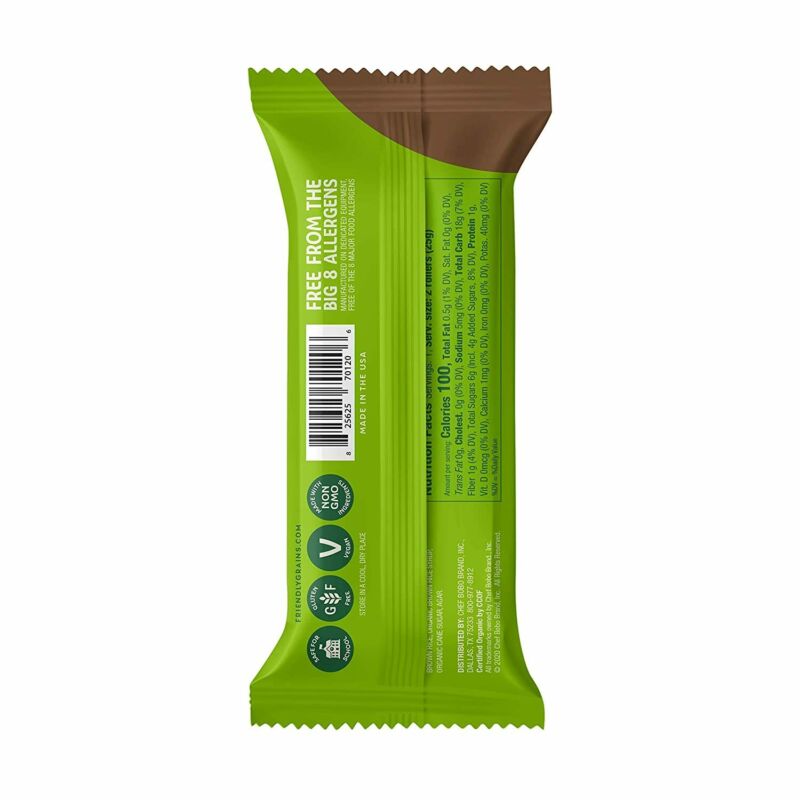 Friendly Grains - Crunchy Rollers - Organic Rice Snacks - Original Brown... - Fresh Stock Dated February 2026