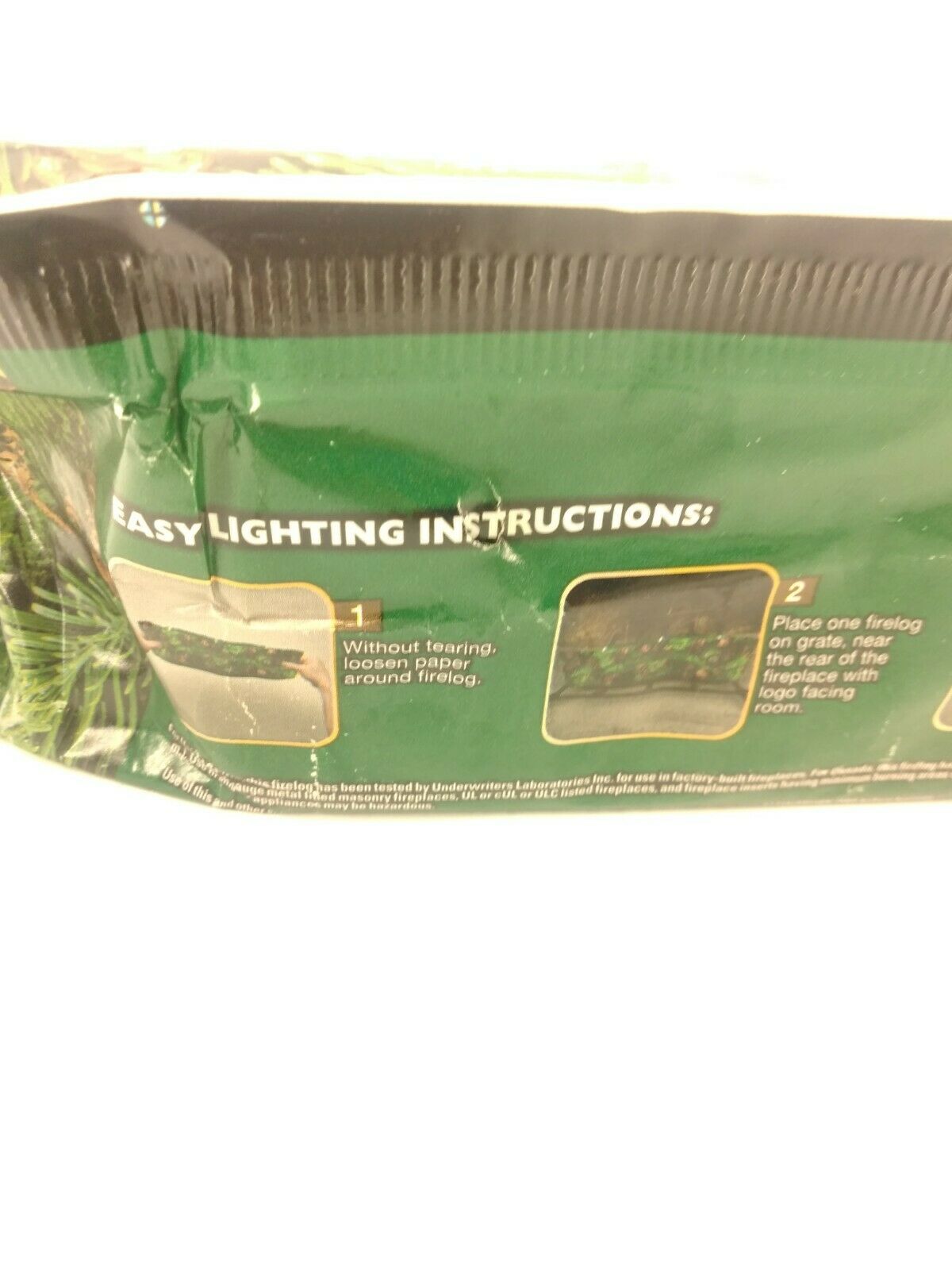 Yankee Candle Balsam & Cedar Firelog Fragrance Scented Fire Log 3 Hour Burn New - Fresh Stock Dated December 2025