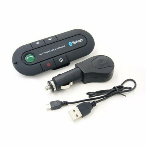 Wireless Bluetooth 4.1 Hands Free Car Kit Speakerphone Visor Clip Speaker Phone - Fresh Stock Dated December 2025