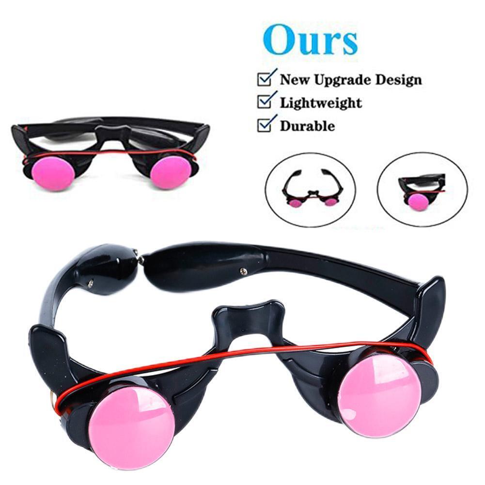 LED Luminous Glow Glasses Funny Red Eyes Halloween Cosplay Accessories Party - Fresh Stock Dated February 2026
