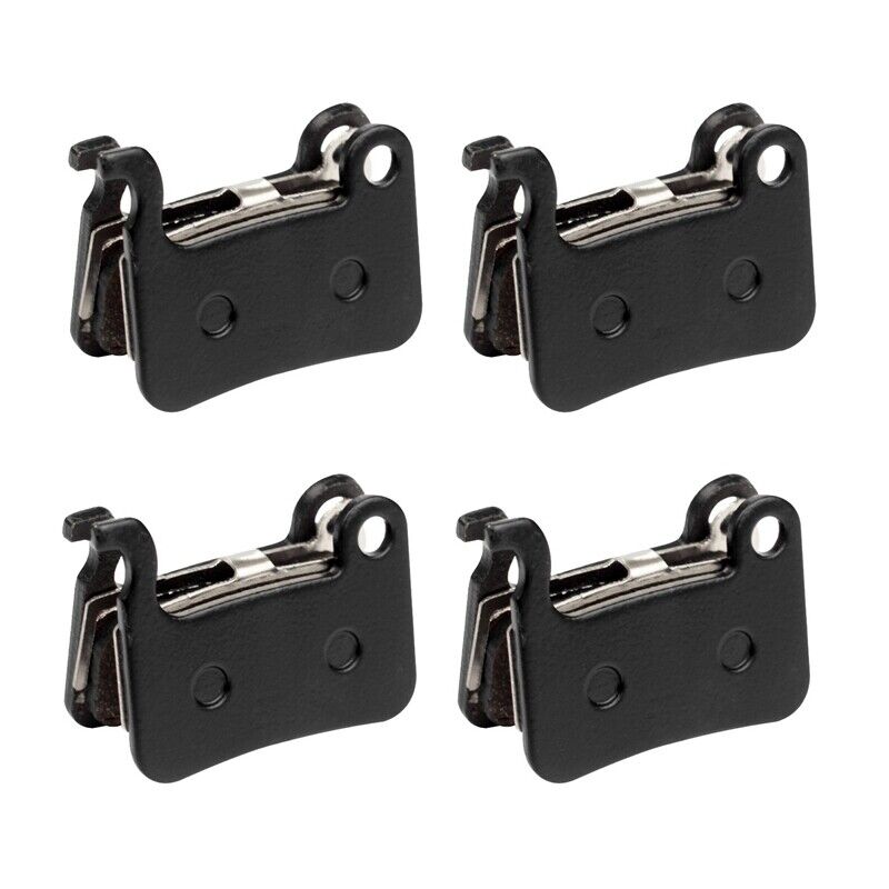 4 Pairs MTB Bicycle Resin Disc Brake Pads for  Deore M596 M595 M535 SLX M665 h - Fresh Stock Dated February 2026