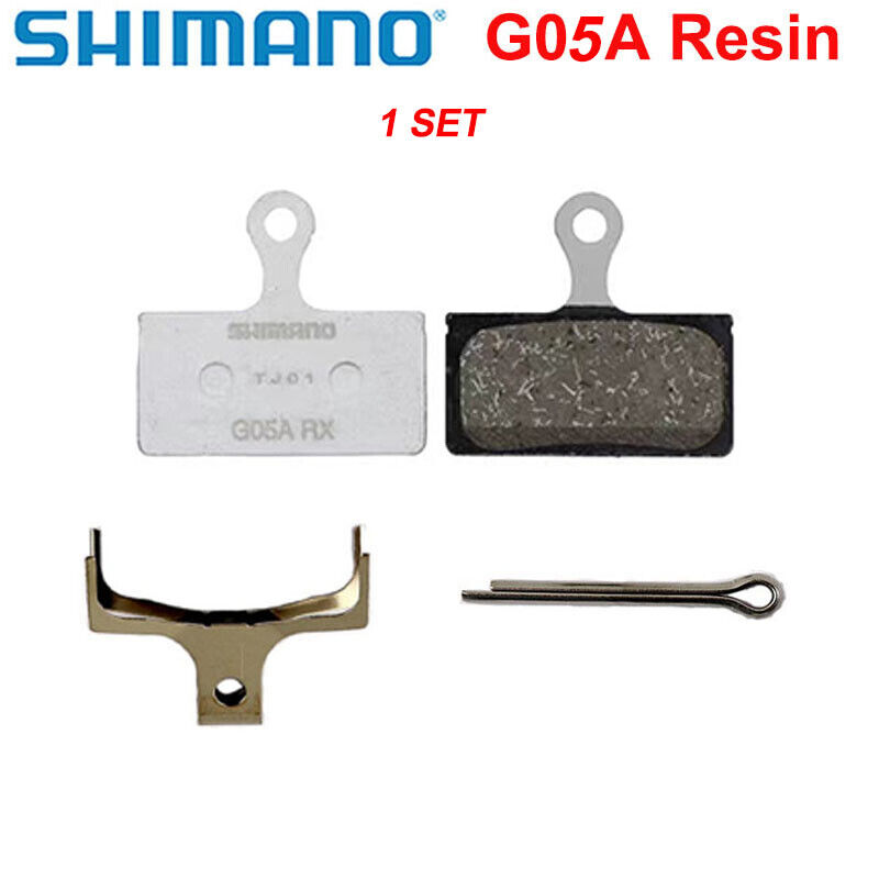 1/2Pairs Shimano G05A-RX Disc Brake Pads G02A G03A Update G05A eBike rated Resin - Fresh Stock Dated February 2026