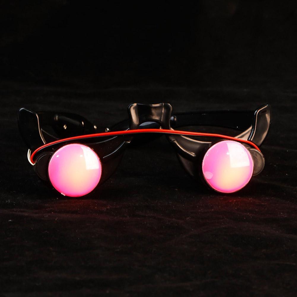 LED Luminous Glow Glasses Funny Red Eyes Halloween Cosplay Accessories Party - Fresh Stock Dated February 2026