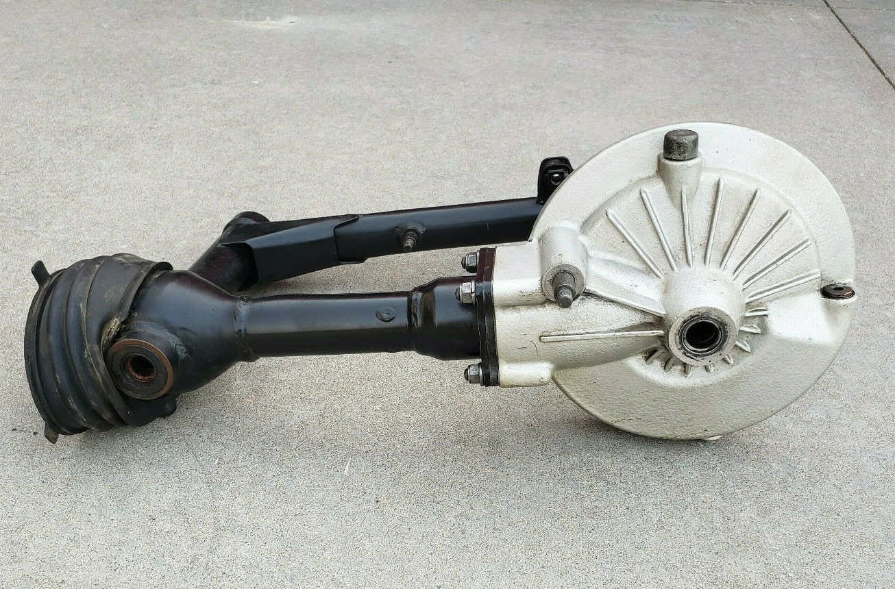 YAMAHA XS750 REAR SWINGARM FINAL DRIVE ASSEMBLY CASE TYPE II 2 AXLE GEAR 77-79 - Fresh Stock Dated February 2026