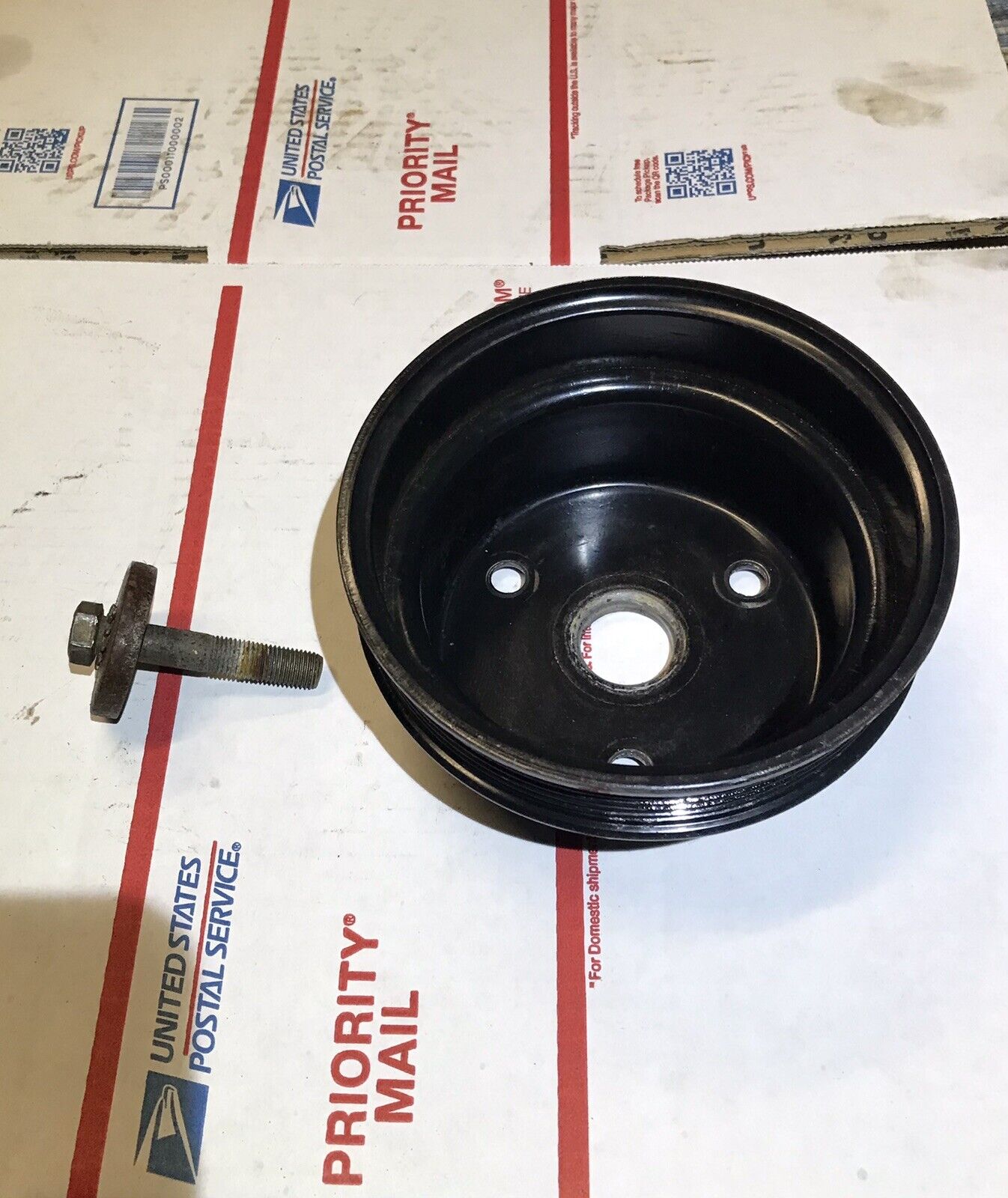 MerCruiser Sterndrive 4.3 5.0 5.7 6.2 V6 V8 Serpentine Crankshaft Pulley 807730 - Fresh Stock Dated February 2026