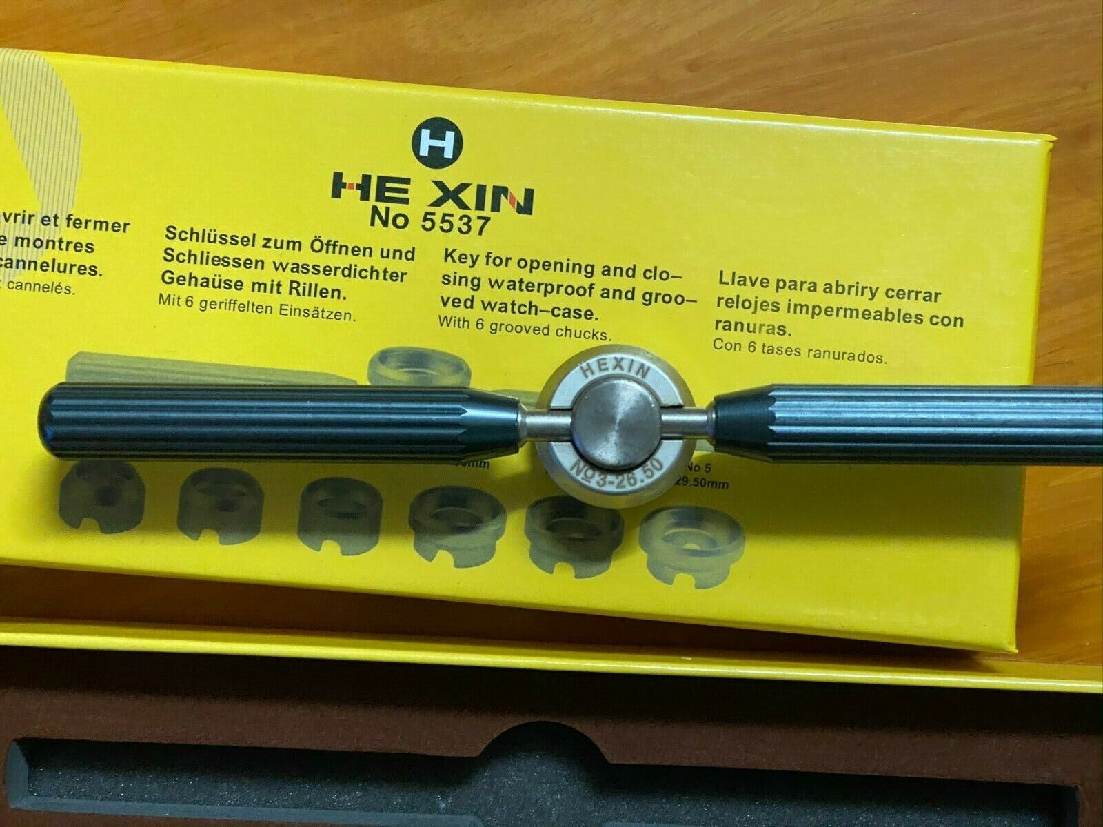 Pro Watch Case Back 7 Pcs Opener for Rolex Tudor Date Datejust President - Fresh Stock Dated December 2025