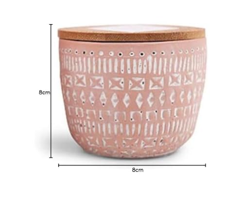 Paddywax Sonora Pepper and Pomelo Concrete Soy Candle 85 g, Terracotta